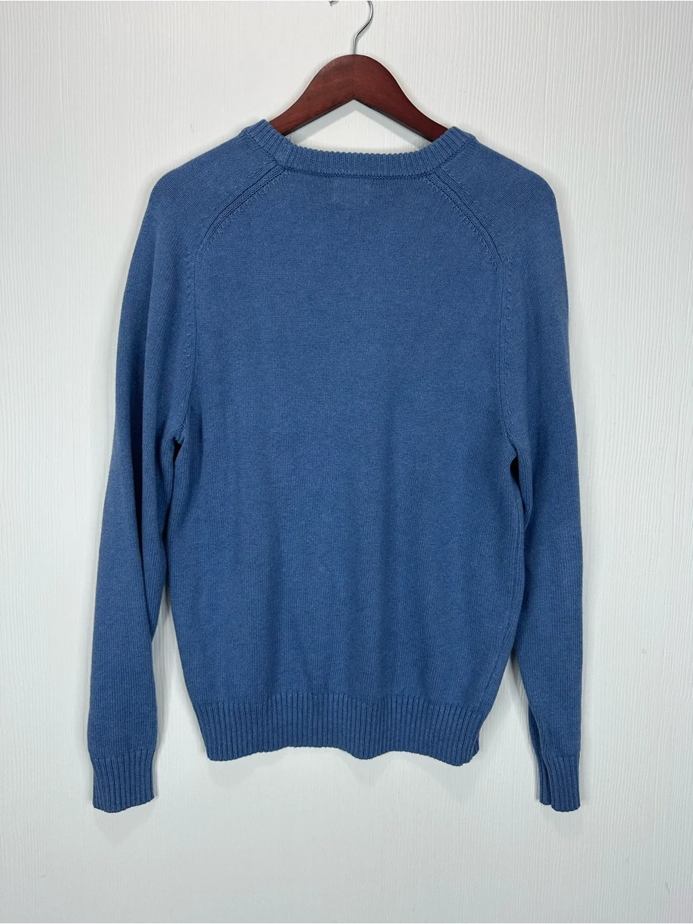 J. Crew Men's JLSA Crewneck Sweater in Slate Blue